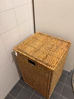 Rotan wasmand met deksel, Huis en Inrichting, Ophalen, Overige materialen, Gebruikt, 50 tot 100 cm