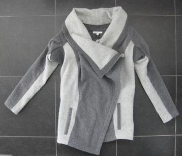 Heike Jarick jas omslagjas, sjaalkraag, wol, 38 Heike-NY beschikbaar voor biedingen