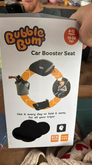 Bubblebum opblaasbare autostoel beschikbaar voor biedingen