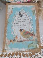 Boek/kistje vogeltje, Ophalen of Verzenden