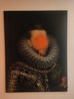 Muso schilderij Albert graffiti, Ophalen