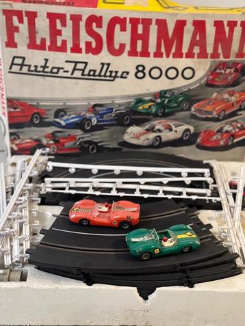 fleischmann racebaan Auto-Rallye 8000  (compleet in doos) beschikbaar voor biedingen