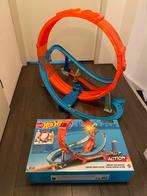 Hot wheels action wervelende looping racebaan, Kinderen en Baby's, Speelgoed | Racebanen, Gebruikt, Ophalen of Verzenden, Elektrisch