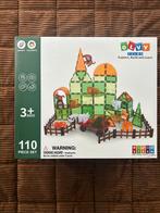 Olvy magnetische bouwstenen - 110 stuks - Jungle met dieren, Ophalen of Verzenden, Nieuw, Jongen of Meisje