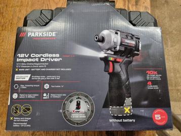 Nieuw Parkside 12v (performance) gereedschap en accu's.  beschikbaar voor biedingen