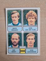 Panini Voetbal 82 Brouwer Swart Veendam, Ophalen of Verzenden, Zo goed als nieuw, Overige binnenlandse clubs, Poster, Plaatje of Sticker