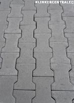 478m2 grijs H-klinkers betonklinkers straatstenen dubbel-T, Nieuw, Beton, Klinkers, Verzenden