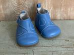 Leren kinderschoentjes / babyschoentjes caval blauw maat 16., Ophalen, Schoentjes, Jongetje of Meisje, Zo goed als nieuw