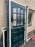 Keukendeur in twee delen, Deurkozijn, Zo goed als nieuw, 150 tot 225 cm, Inclusief glas