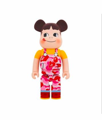Medicom Bearbrick Bape x Pekochan 1000% (Pink)  beschikbaar voor biedingen