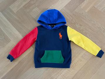 Polo Ralph Lauren trui hoody blauw kleuren jongen maat 7 128 beschikbaar voor biedingen