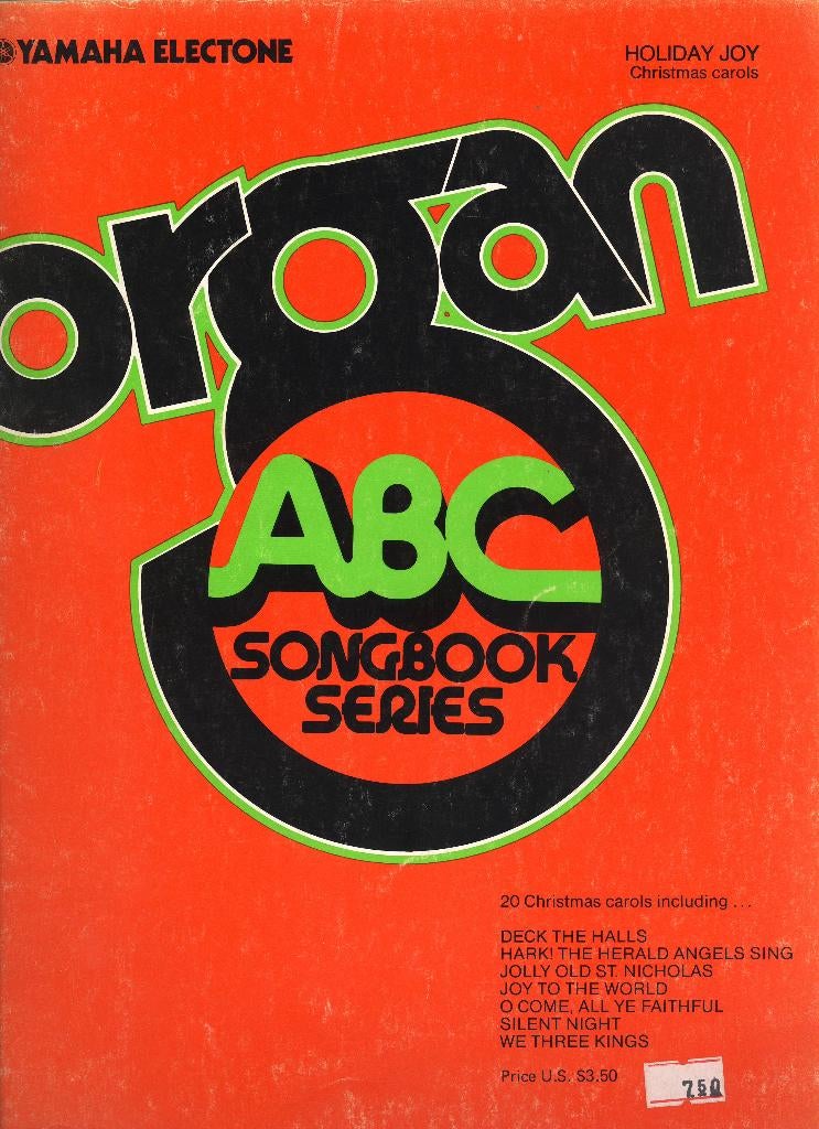 Organ ABC Holiday Joy Christmas carols, Muziek en Instrumenten, Gebruikt, Verzenden, Keyboard, Thema