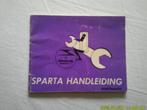 SPARTA handleiding, Ophalen of Verzenden, Gebruikt