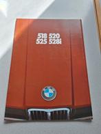 BMW E12 518 520 525 528i Nederlandse folder, BMW, Ophalen of Verzenden, Zo goed als nieuw