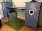 Gezellige strandhuis kinderkamer bureau en staande kasten 3x, Ophalen of Verzenden, Gebruikt, Jongetje of Meisje
