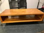 Salontafel teak, Ophalen, Gebruikt, 100 tot 150 cm, Teakhout