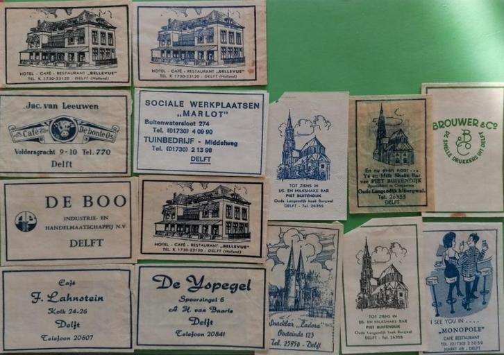 Delft 293, Verzamelen, Suikerzakjes, Verzenden