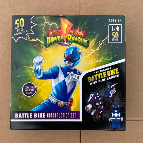 Mighty Morphin Power Rangers Battle Bike Construction set, Kinderen en Baby's, Speelgoed | Actiefiguren, Nieuw, Ophalen of Verzenden