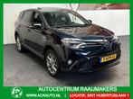 Toyota RAV4 2.5 HYBRID DYNAMIC EDITION NAVIGATIE CRUISE CONT, Gebruikt, Zwart, Blauw, Leder en Stof