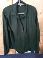 Donkergroene Uniqlo katoen overhemd maat XL, Kleding | Heren, Overhemden, Uniqlo, Ophalen of Verzenden, Gedragen, Halswijdte 43/44 (XL)