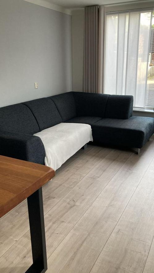 Hoekbank grijs, Huis en Inrichting, Banken | Complete zithoeken, Gebruikt, Ophalen