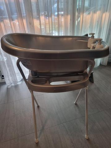 Bébé-Jou Thermobad Click Zilver + Badstandaard beschikbaar voor biedingen