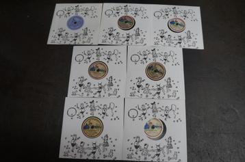 7 leuke kinderplaatjes 78 toeren voor grammofoon diameter 15 beschikbaar voor biedingen