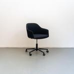 7x Vitra Softshell bureaustoel Zwart Nieuw