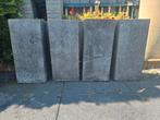 4x bloembak ,plantenbak 50x23x23, Ophalen, Steen, Gebruikt, Minder dan 60 cm