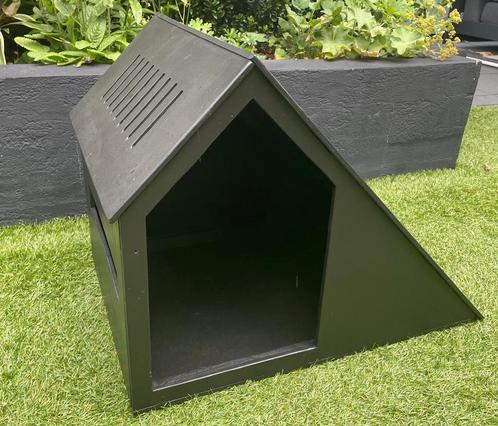 Houten hondenhuis, Dieren en Toebehoren, Hondenmanden, Nieuw, Overige, Ophalen