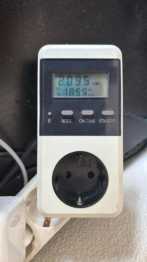 Elro verbruiksmeter plugin, Witgoed en Apparatuur, Overige Witgoed en Apparatuur, Gebruikt, Ophalen of Verzenden