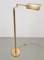 Regency vloerlamp messing verstelbaar leeslamp Italy ’70, Huis en Inrichting, N, Regency vintage, 100 tot 150 cm, Ophalen of Verzenden