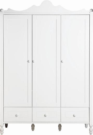 Bopita kledingkast, 3 deurs, 3 lades - afbeelding 1