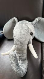Hoofd olifant, Ophalen of Verzenden, Zo goed als nieuw, Wanddecoratie