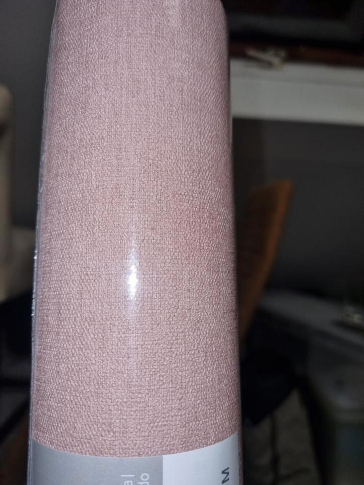 5 rollen Rasch behang oud roze (408157), Huis en Inrichting, Stoffering | Behang, Roze, minder dan 10 m², Ophalen of Verzenden