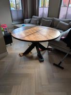 Teak hout Eettafel - 150cm Doorsnede, Huis en Inrichting, Rond, Ophalen of Verzenden, Zo goed als nieuw, Vier personen