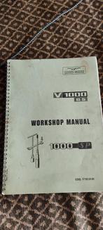workshop manual Moto Guzzi V1000 G5 / 1000 SP, Motoren, Ophalen of Verzenden, Moto Guzzi