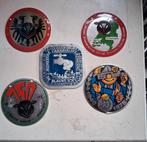 Vintage carnaval metalen hangers Nijmegen, Verzamelen, Ophalen of Verzenden, Gebruikt