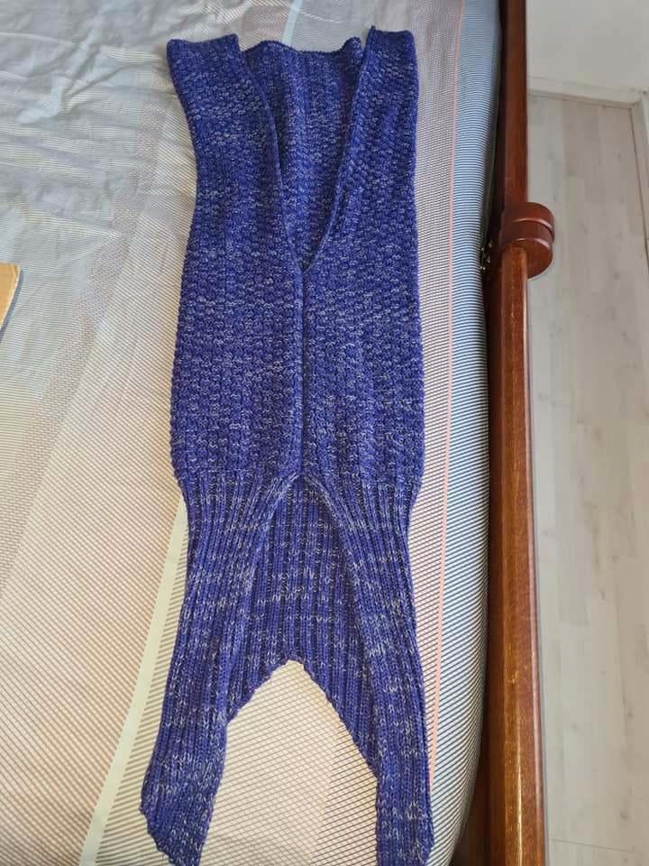 zeemeerminnenstaart   (dv9), Kinderen en Baby's, Dekens, Slaapzakjes en Inbakerproducten, Gebruikt, Deken, Minder dan 70 cm, Ophalen of Verzenden