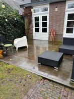 Hardhouten Terrasdeuren met Driepuntssluiting, Ophalen, Gebruikt, Buitendeur, Hout