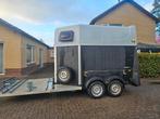 Humbaur 2 paards men/koets trailer., Dieren en Toebehoren, Ophalen, Zo goed als nieuw, Aluminium, 2-paards trailer