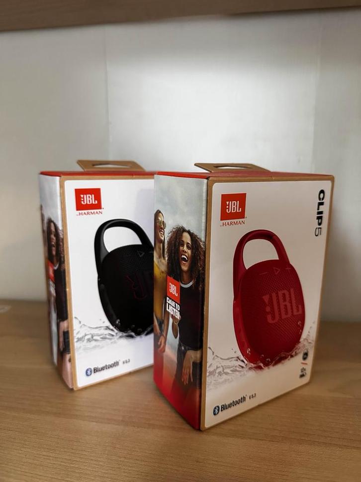 JBL Clip 5 - Nieuw in doos!, Audio, Tv en Foto, Luidsprekers, Nieuw, Overige typen, Minder dan 60 watt, JBL, Ophalen of Verzenden