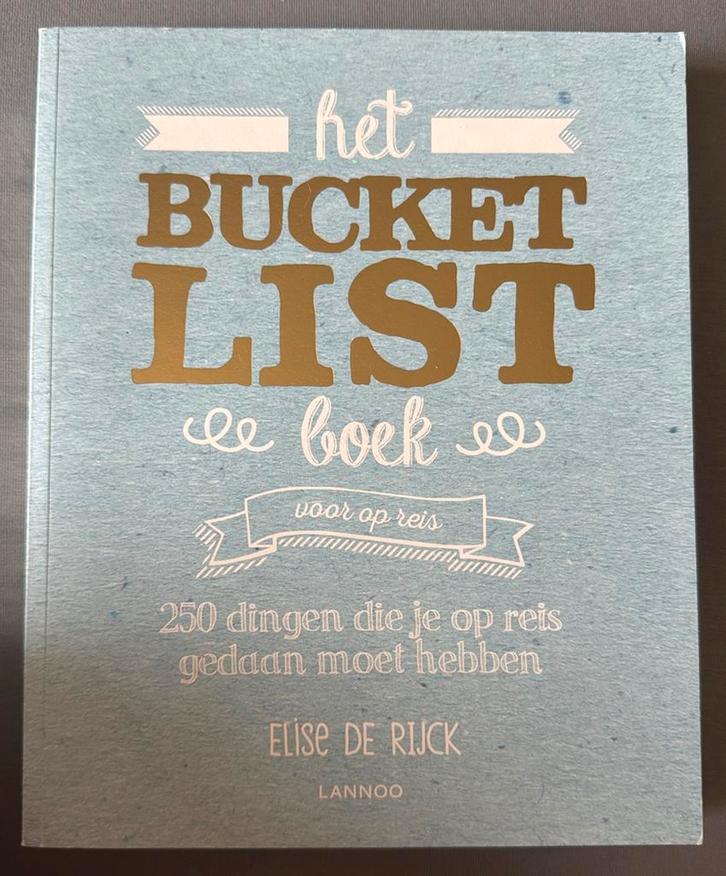 Elise De Rijck - Het Bucketlist boek voor op reis, Boeken, Mode, Zo goed als nieuw, Mode algemeen, Verzenden