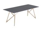 GAZZDA TINK LINOLEUM TABLE - TAFEL / BUREAU, Huis en Inrichting, Ophalen, Eikenhout, Nieuw, 50 tot 100 cm