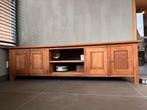 TV kast, Ophalen, 150 tot 200 cm, Teakhout, Zo goed als nieuw