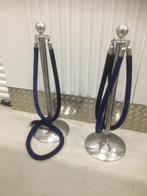 Afzet palen set. Entree palen. Met 4 koorden, Ophalen of Verzenden, Zo goed als nieuw, Versiering, Carnaval