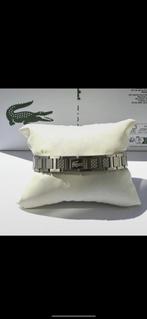 Lacoste bracelet, Sieraden, Tassen en Uiterlijk, Armbanden, Ophalen of Verzenden, Nieuw, Zilver