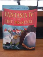 boek, FANTASIA IV HET DRAKENEI, Ophalen, Zo goed als nieuw, Geronimo Stilton