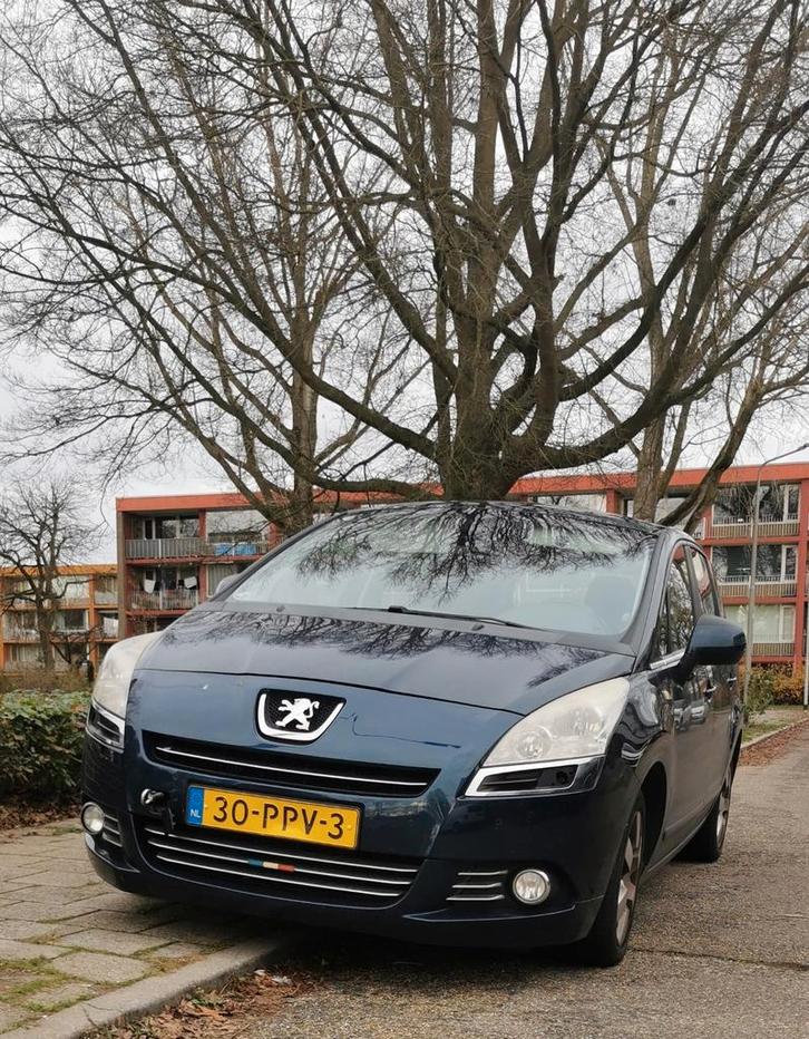 Peugeot 5008 1.6 THP 5PL 2011 Blauw loopt Niet., Auto's, Peugeot, Particulier, Benzine, C, MPV, Handgeschakeld, Origineel Nederlands