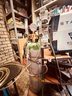 Eigendom, 20 liter argon gasfles met dubbele flow meter., Doe-het-zelf en Verbouw, Gereedschap | Lasapparaten, Ophalen, Zo goed als nieuw